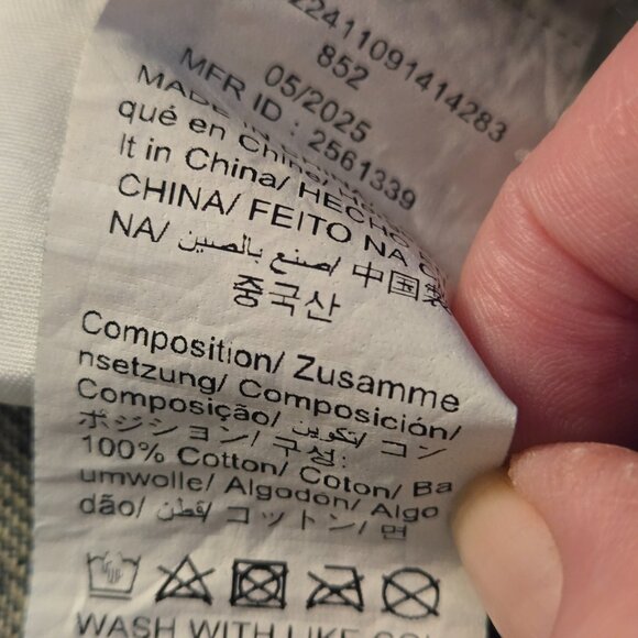 NEW Peace Patchwork Boho Cuffed Jeans size Small - Picture 5 of 5